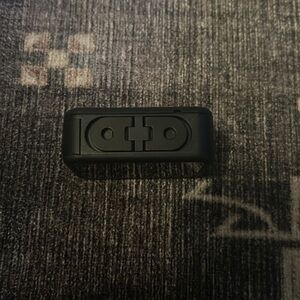 All black GoPro hero eight no cracks and still pretty good quality.